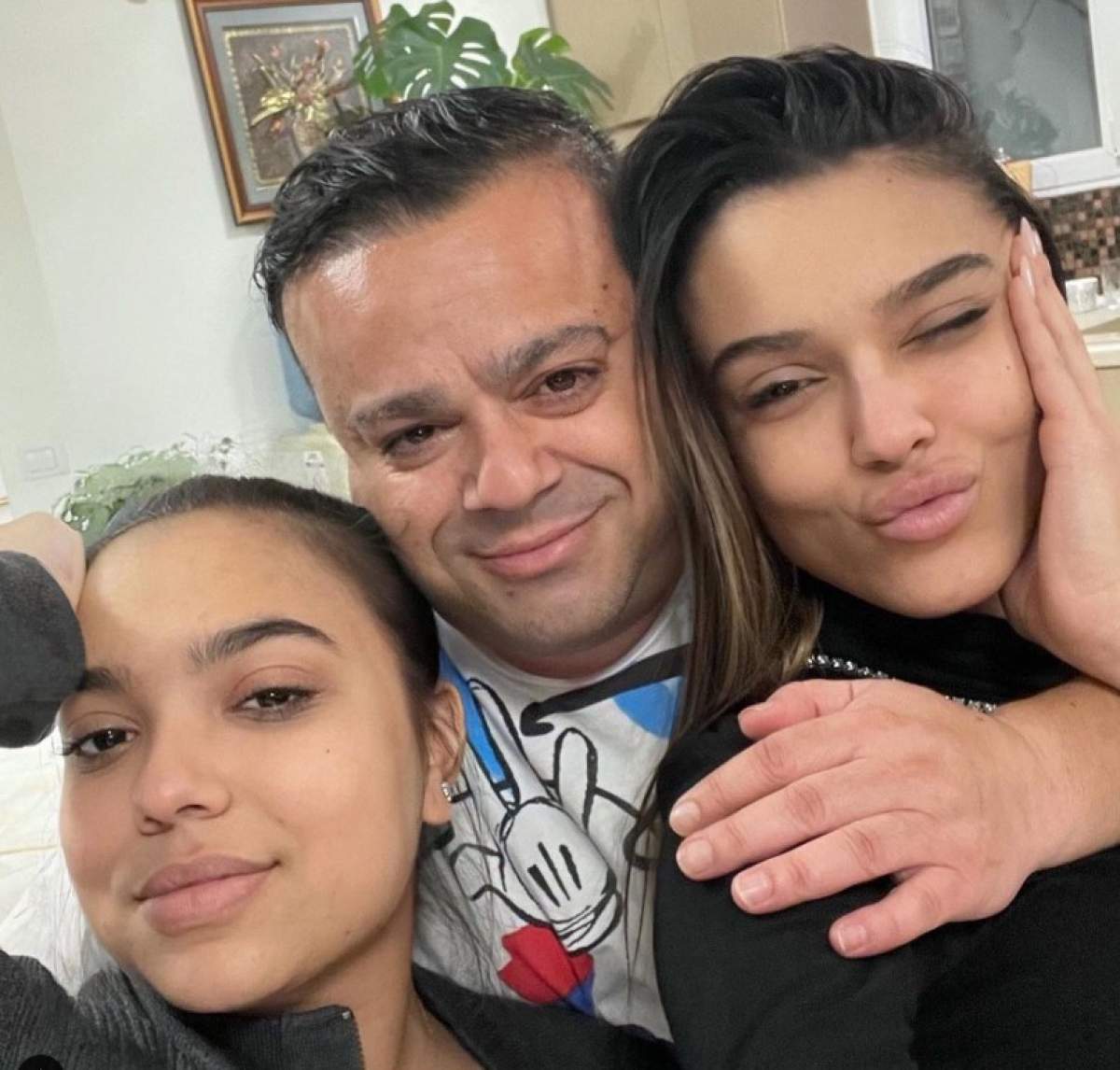 Adrian Minune cu fetele lui, Adriana și Carmen