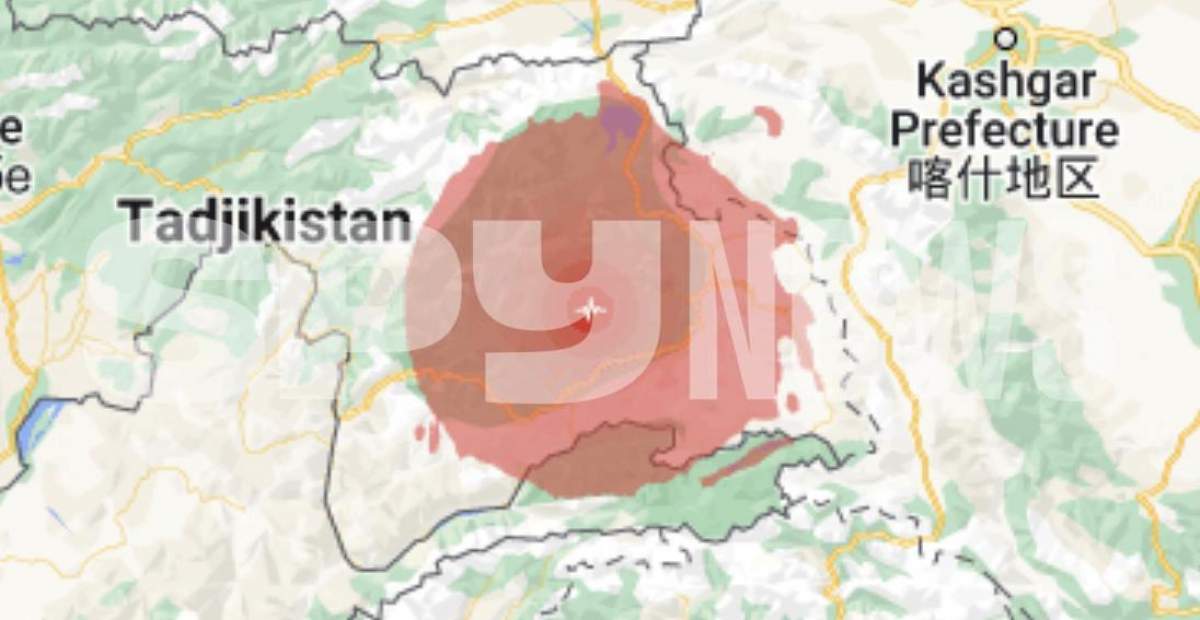 Un cutremur cu magnitudinea de 7,2 grade pe scara Richter a avut loc în Tadjikistan. Seismul este asemănător cu cel din Turcia