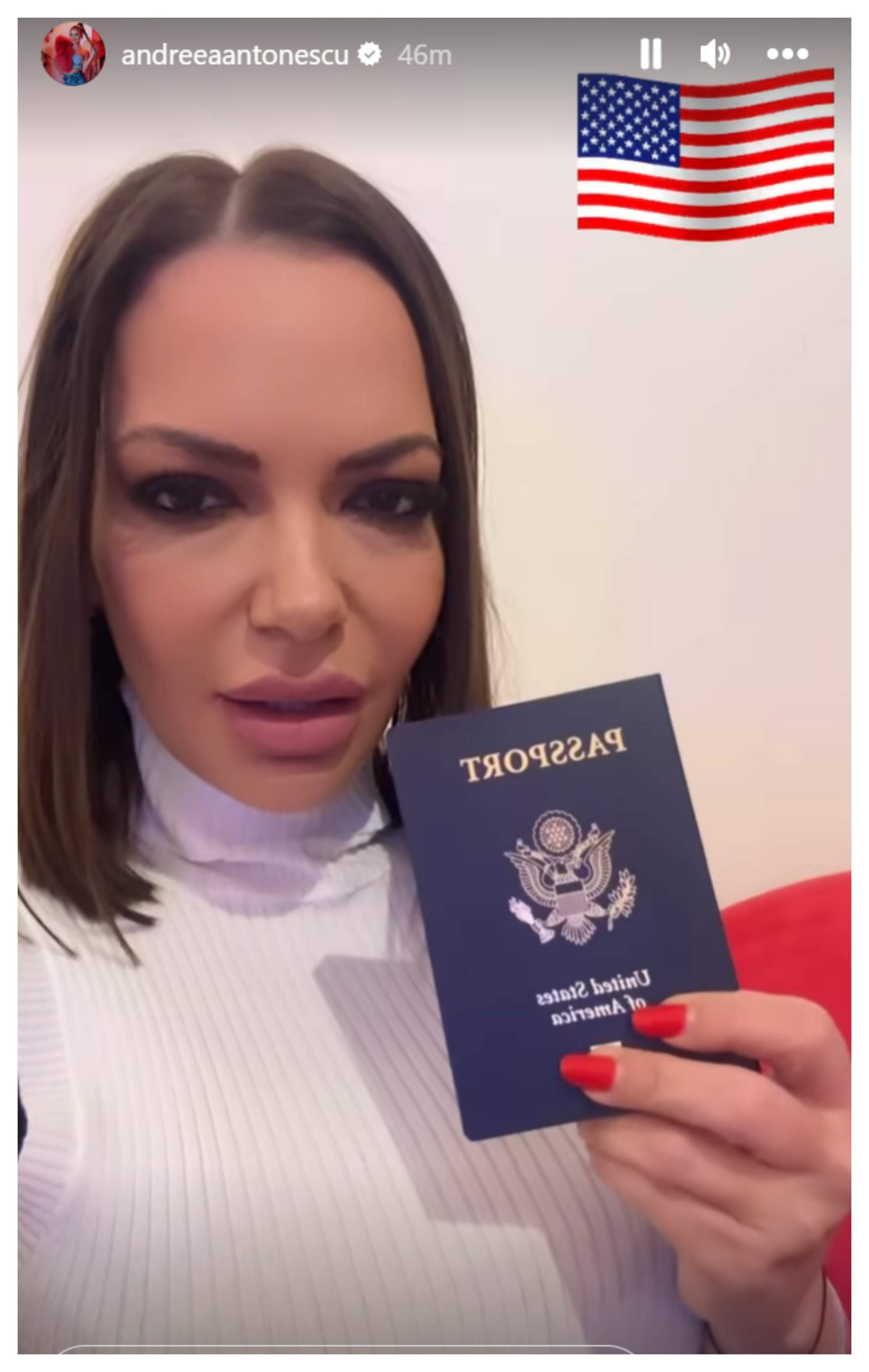 Andreea Antonescu și-a îndeplinit visul din copilărie. Artista a lipsit de la filmările America Express pentru scopul ei: "Astăzi am primit"