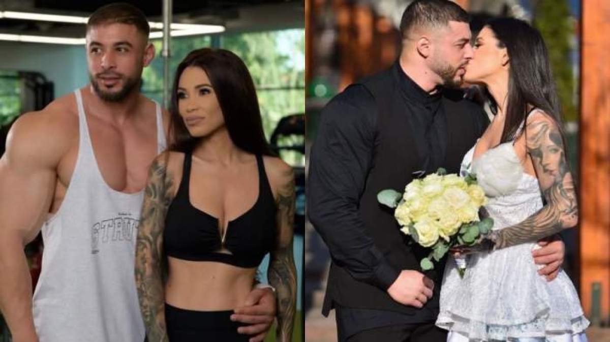 Roxana Vancea și soțul ei, ipostază romantică Roxana Vancea și soțul ei, ipostază romantică