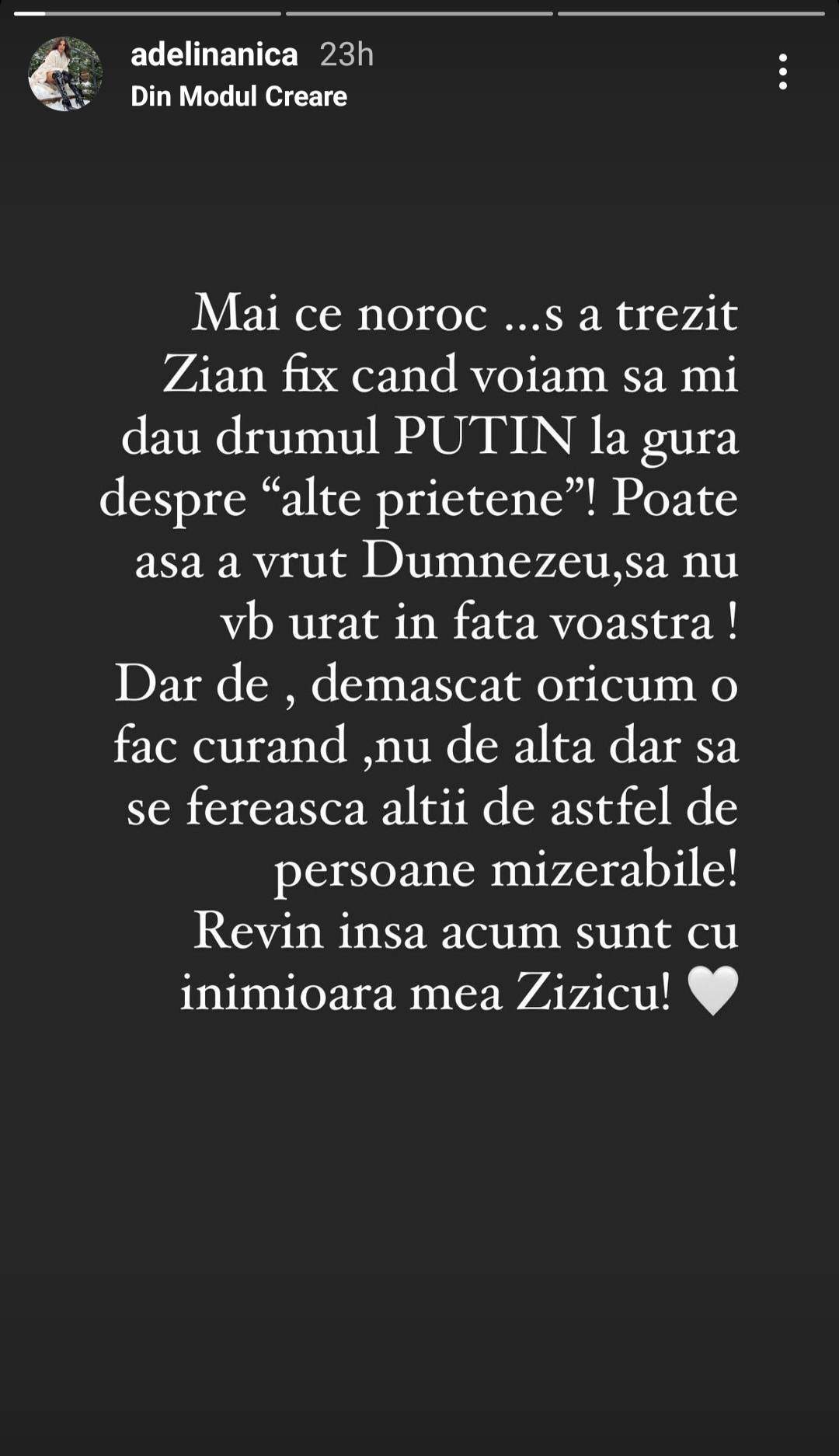 Adelina Nica, mesaj tranșant pentru „prietenele” ei. Ce le-a transmis vedeta: „Persoane mizerabile!” / FOTO