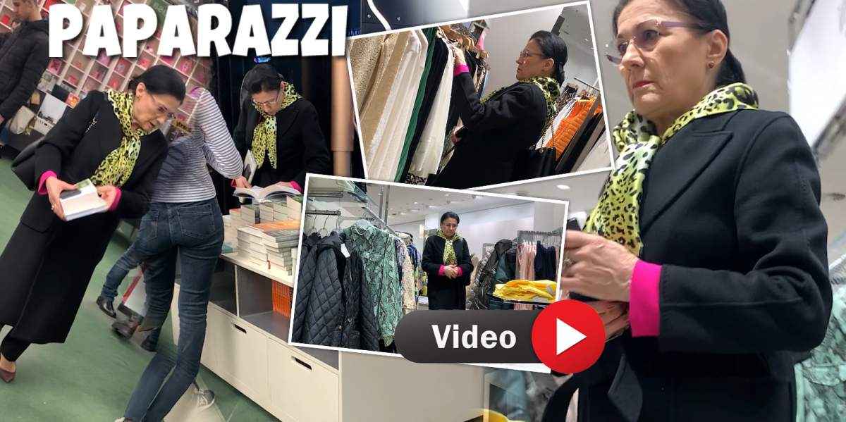 Ecaterina Andronescu alege cultura în locul modei! Politicanul s-a plimbat prin magazinele cu haine, dar a găsit ce căuta în altă parte / PAPARAZZI
