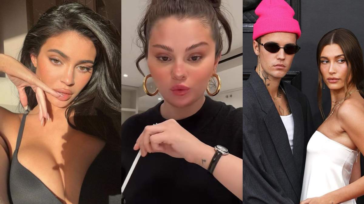 Justin Bieber, prins între Selena Gomez și Hailey Bieber. Artista internațională a fost atacată de soția fostului și Kylie Jenner