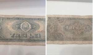 Bancnota comunistă de 3 lei se vinde cu o sumă frumoasă pe OLX. Ce preț are acum