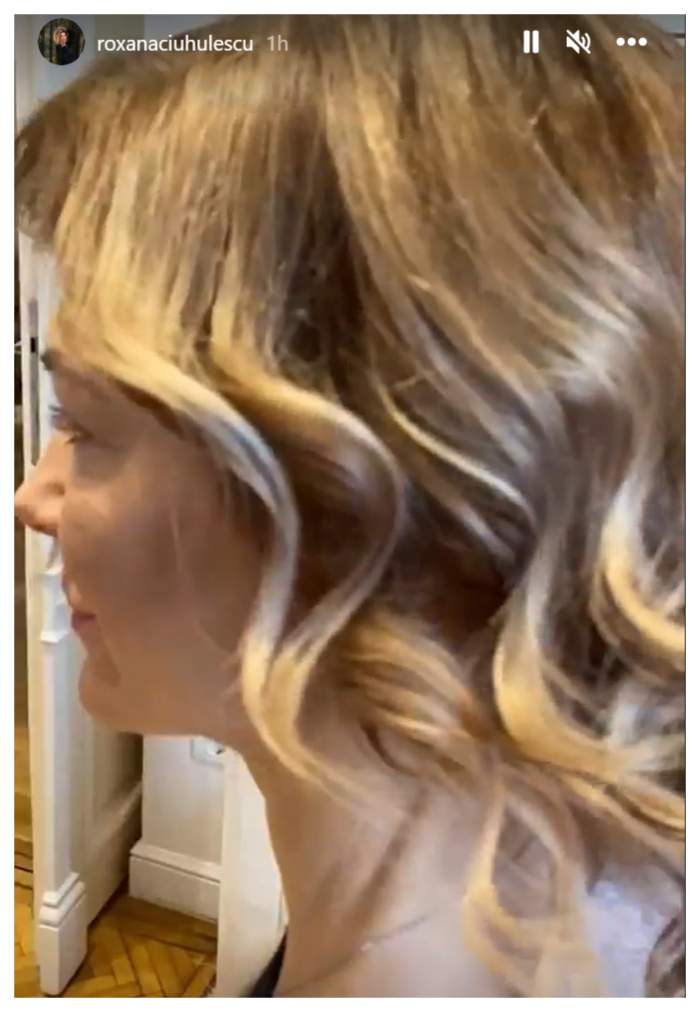 Roxana Ciuhulescu, schimbare de look. Prezentatoarea s-a lăsat pe mâinile hairstylist-ului / FOTO