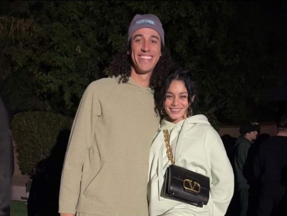 Vanessa Hudgens alături de Cole Tucker, logodnicul ei