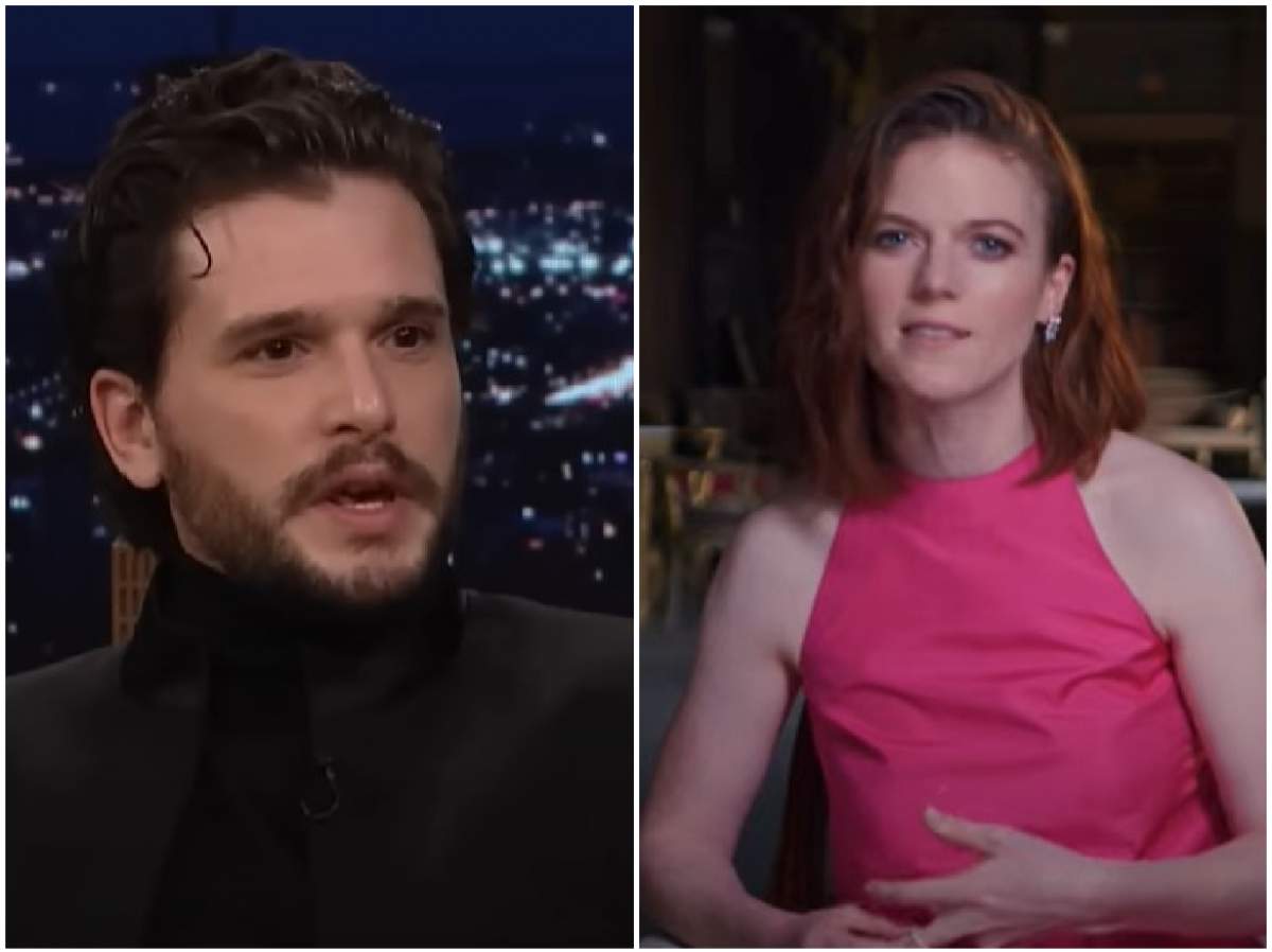 Kit Harington și Rose Leslie, colaj