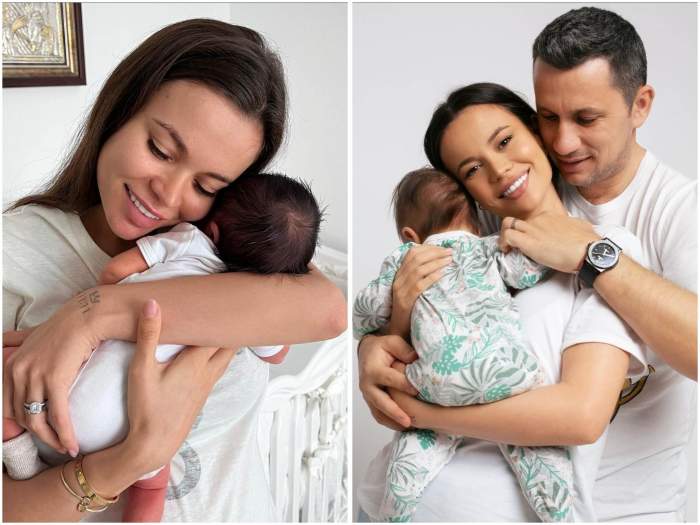 Denisa Filcea, Flick și fetița lor.