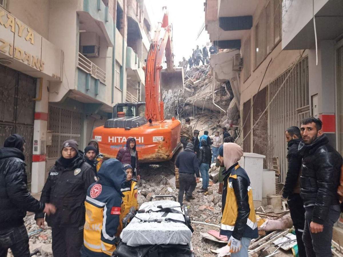 Cutremur cu magnitudinea de 7,8 în Turcia