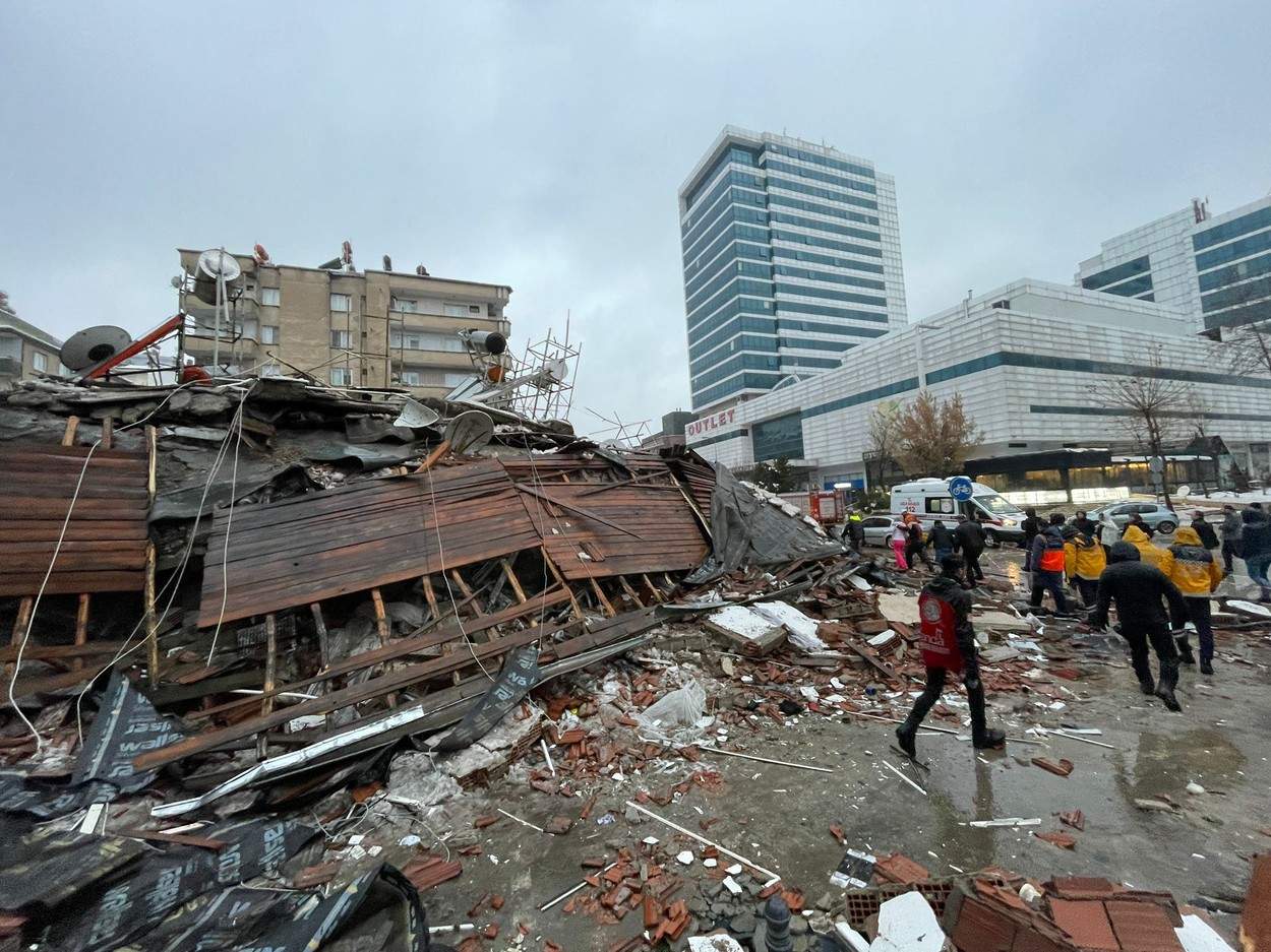Imaginile dezastrului, în urma celor două cutremure din Turcia