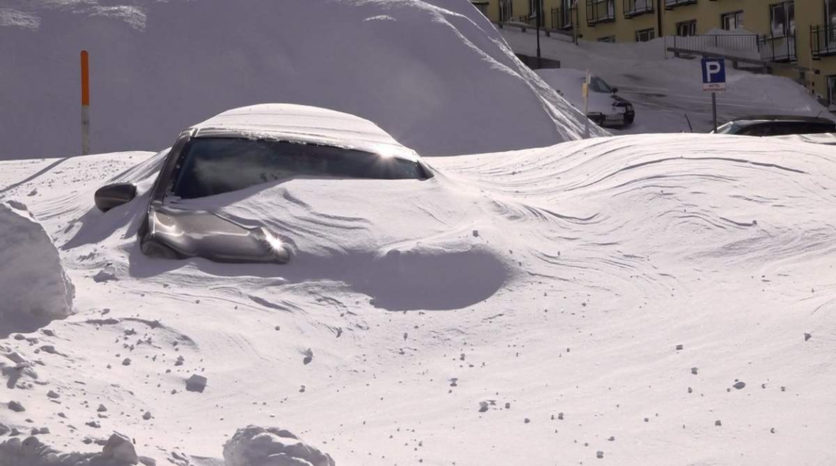 avalanșă de zăpadă