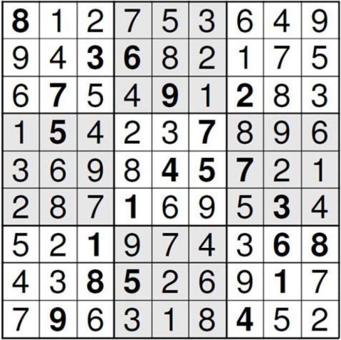 Care este rezolvarea celui mai greu sudoku din lume. Puțini români reușesc să îl facă