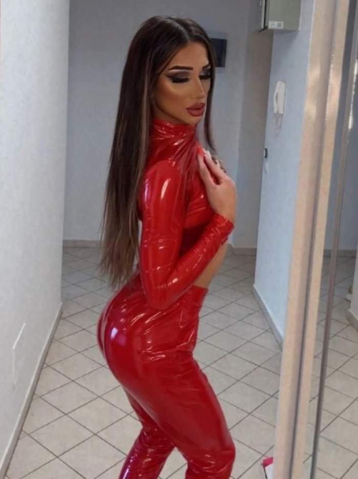 amarah in latex rosu