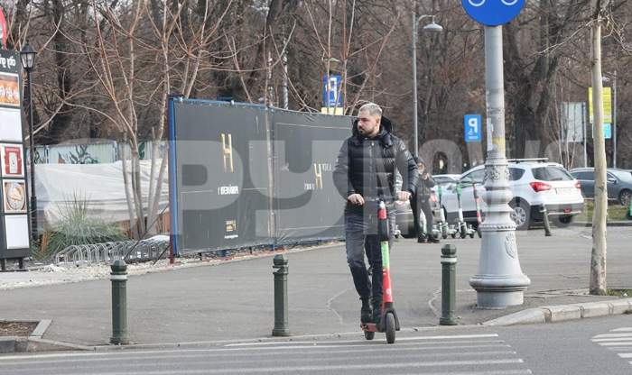 Marius Șumudică Jr. face sacrificii ca să scape de traficul din București. Fiul antrenorului a fost surprins în ipostaze rare / PAPARAZZI