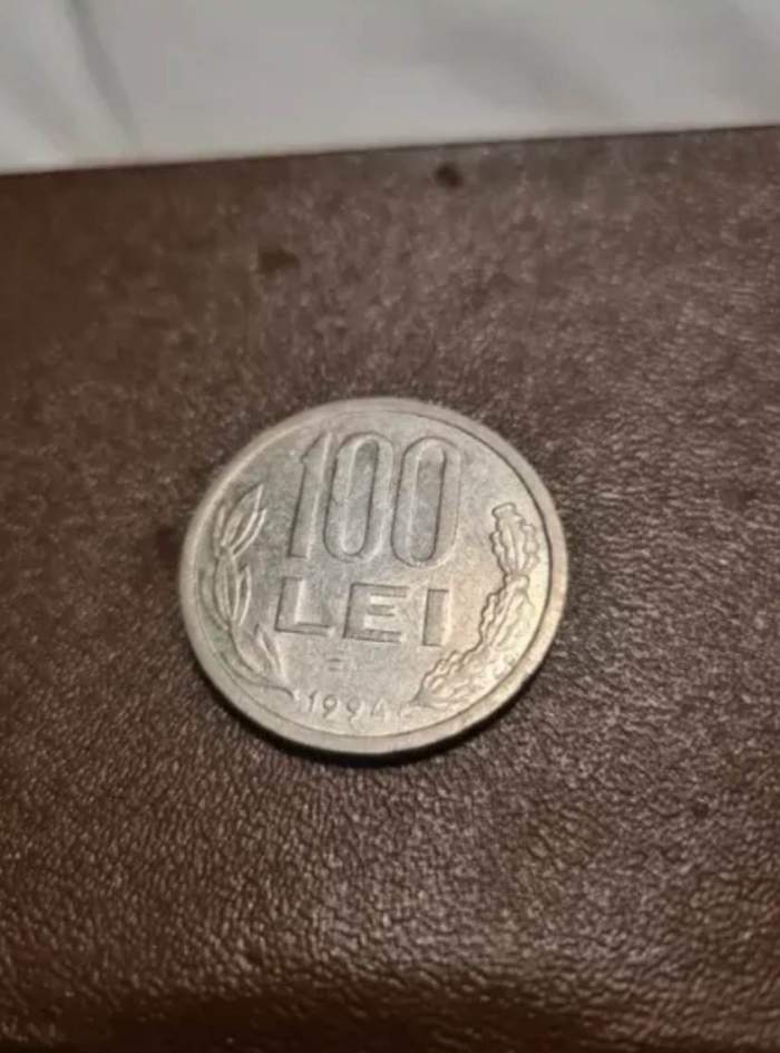 Moneda de 100 lei se vinde cu o sumă impresionantă pe OLX. Cât costă acum