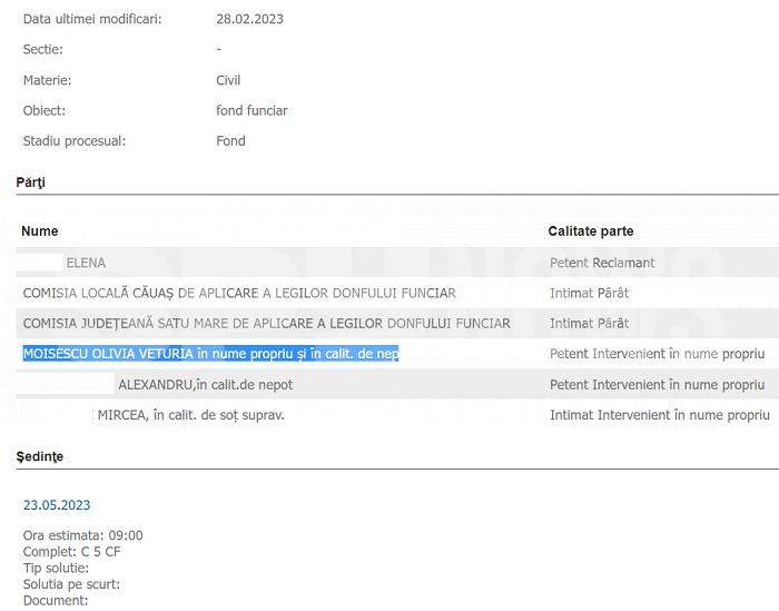 EXCLUSIV / Olivia Steer, la tribunal, din cauza averii / Când ajunge în fața judecătorilor!