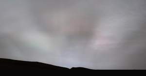 Imagini spectaculoase cu apusul de soare pe Marte. Este pentru prima dată când razele au fost văzute clar pe planeta roșie / FOTO