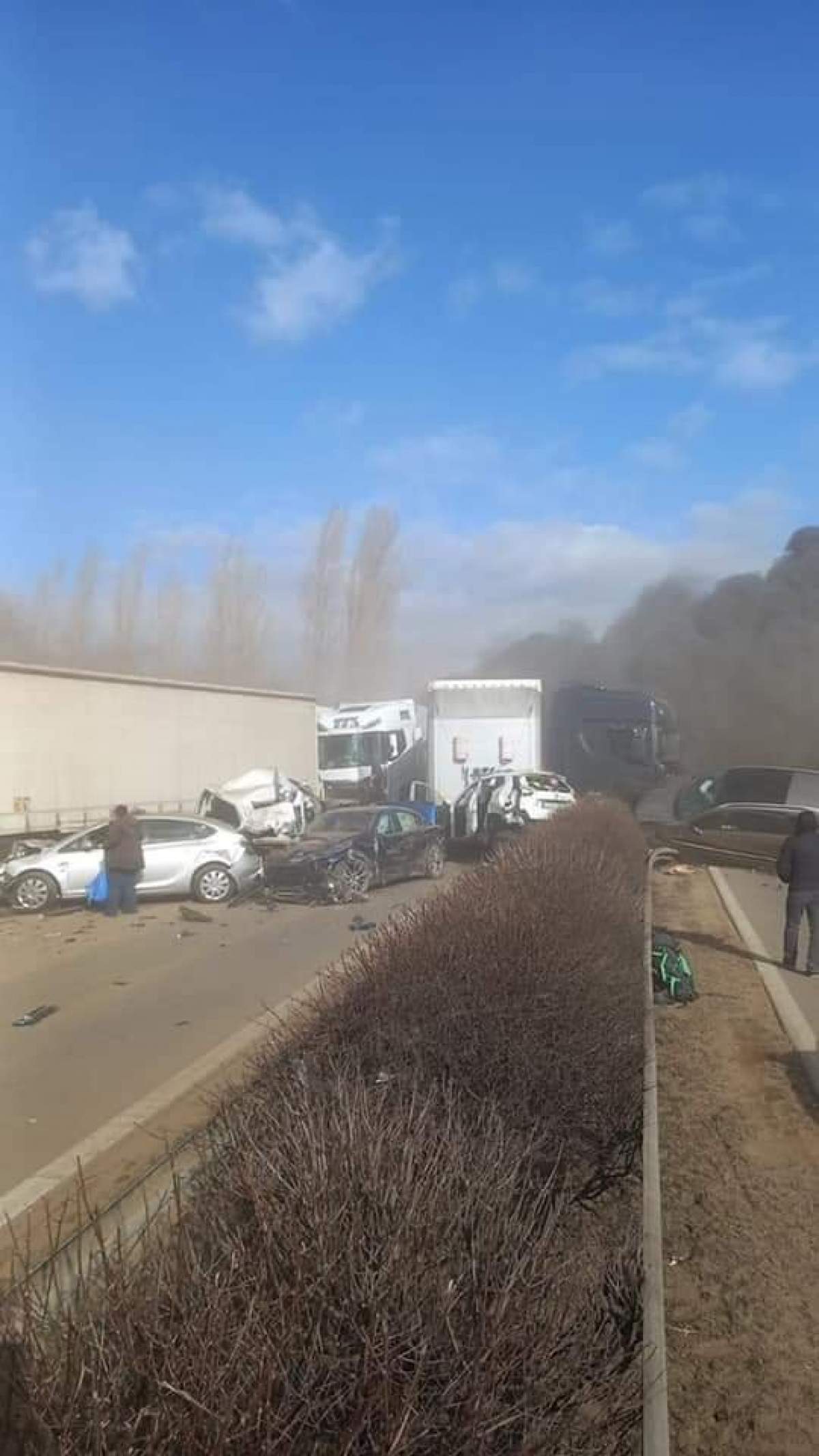 Accident grav pe o autostradă din Ungaria