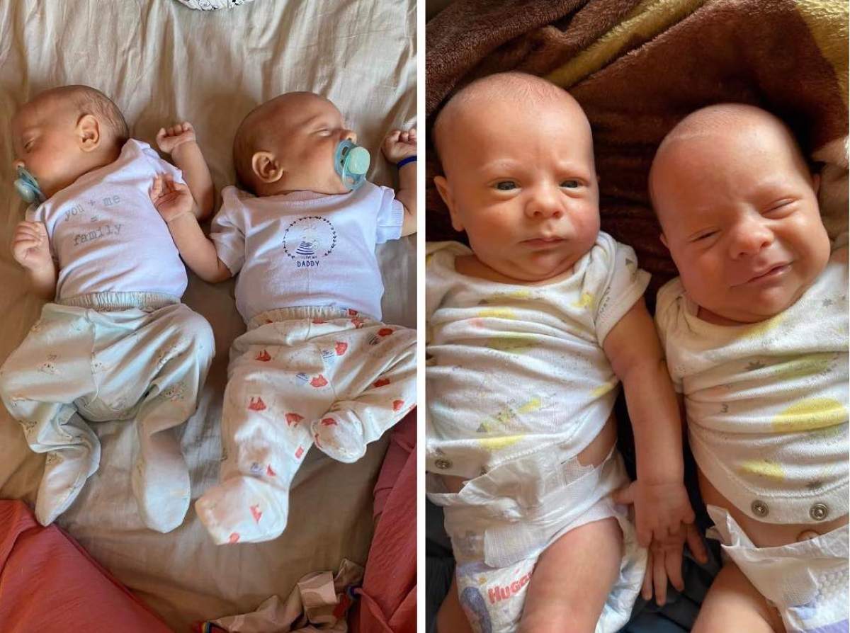 O mamă de gemeni nu putea să-i deosebească pe copii O mamă de gemeni nu putea să-i deosebească pe copii