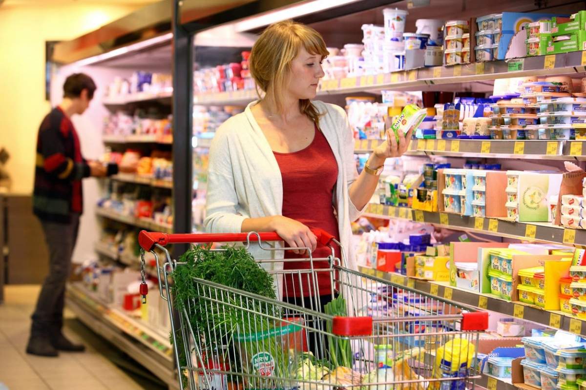 Cumpărături de la supermarket