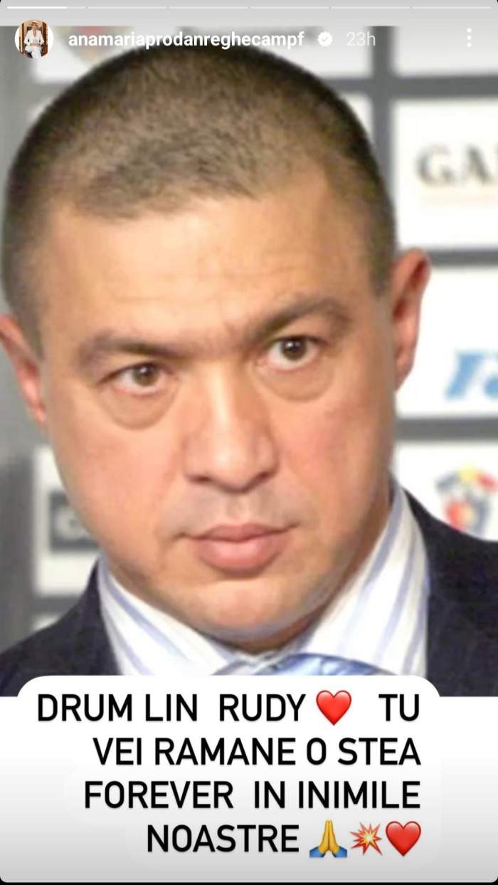 Anamaria Prodan, mesaj trist după moartea lui Rudel Obreja. Ce a scris impresara pentru fostul pugilist: „Vei rămâne o stea...”