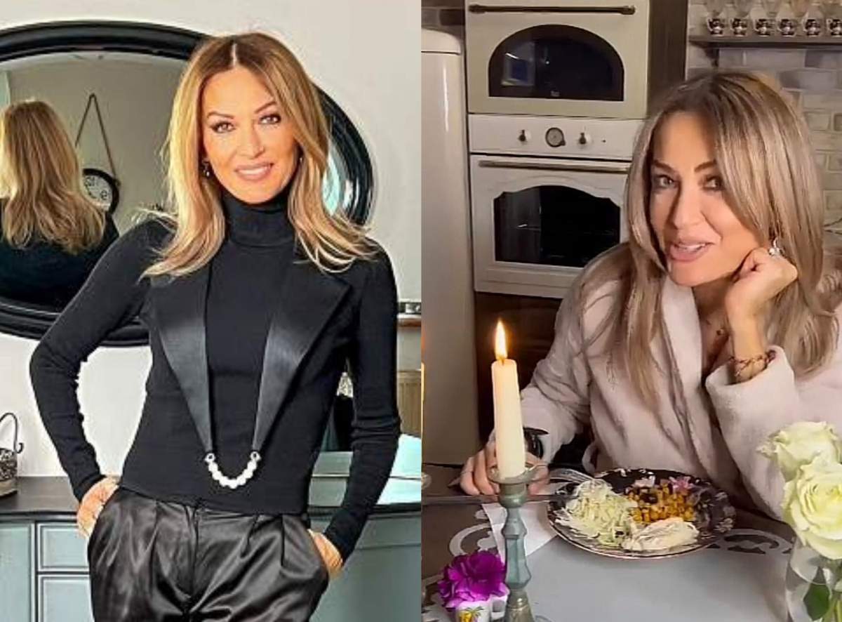 Ce mănâncă Anca Țurcașiu la cină: "O combinație foarte interesantă..." Cum reușește vedeta să se mențină în formă la 52 de ani / VIDEO