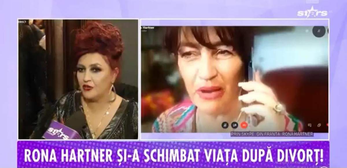 Rona Hartner, în direct prin telefon, la Antena Stars