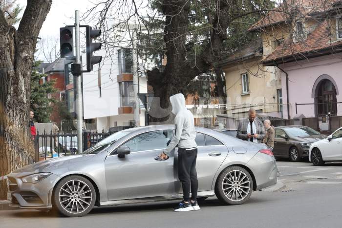 Octavian Popescu este un fotbalist responsabil. Imagini de senzație cu „Perla” lui Gigi Becali / PAPARAZZI