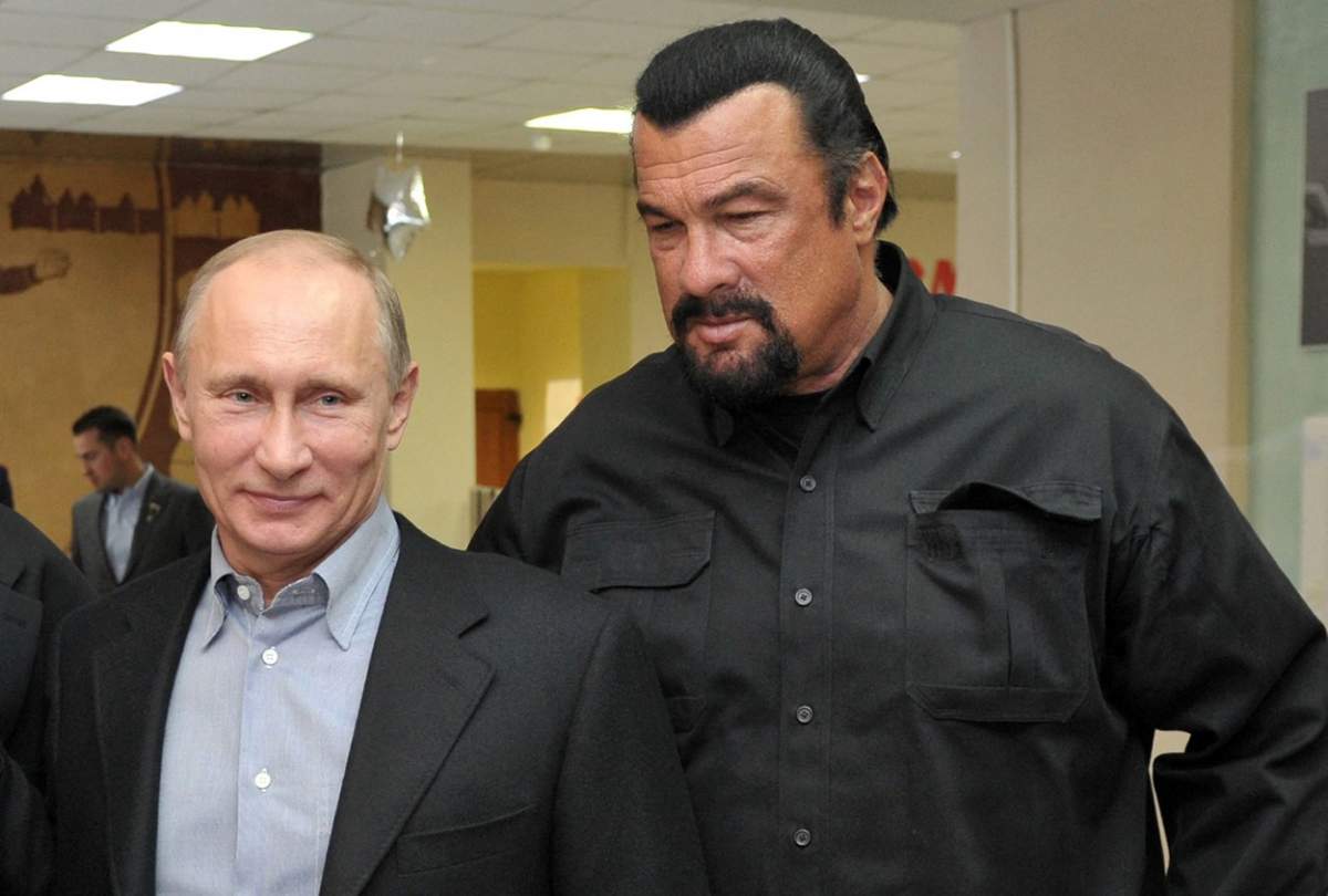 Steven Seagal, declarații despre poporul rus. Ce spune celebrul actor care este prieten cu Vladimir Putin: "Nimic nu mă..."