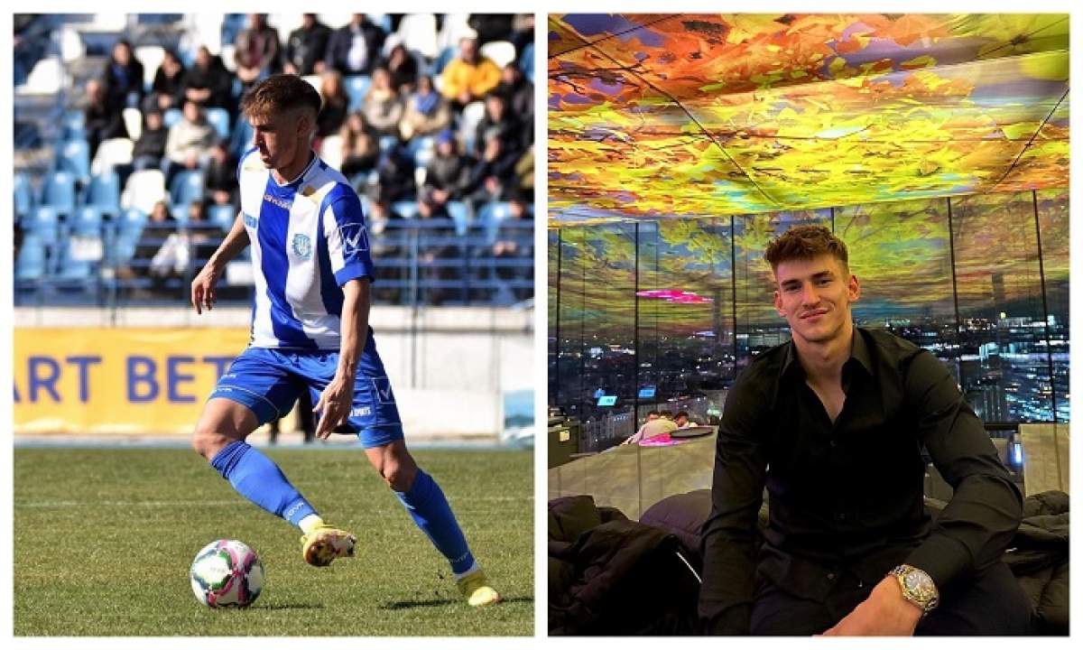 Cătălin Itu s-a accidentat în timpul unei meci. Fotbalistul s-a afișat cu răni pe față