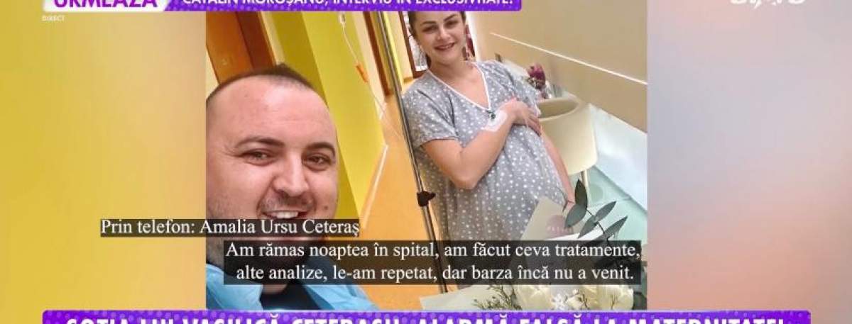 Soția lui Vasilică Ceterașu a aflat sexul gemenilor. Amalia Ceterașu urmează să nască în orice moment: "Eu sincer nu mai rezist” / VIDEO
