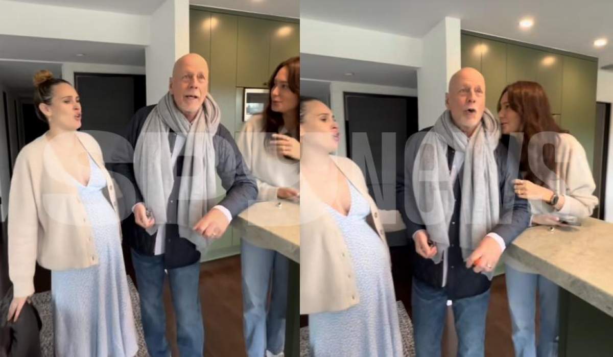 Noi imagini cu Bruce Willis, bolnav de demență. Cum se simte celebrul actor, după ce și-a îngrijorat fanii / VIDEO