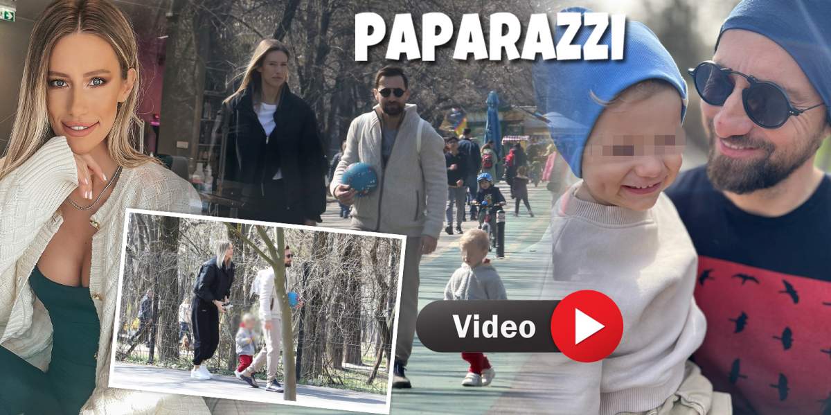 Așa arată familia perfectă! Dani Oțil și Gabriela, soția lui, se înțeleg de minune! Cât de frumoși sunt cei doi alături de copilașul lor / PAPARAZZI