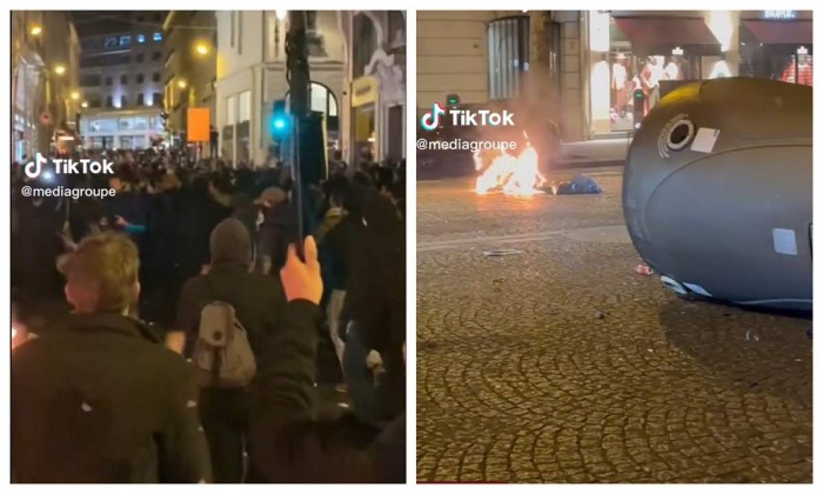 Protestele violente au continuat în Paris și în alte orașe importante
