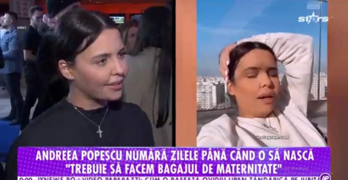 Andreea Popescu, declarații în exclusivitate pentru Antena Stars Andreea Popescu la Antena Stars