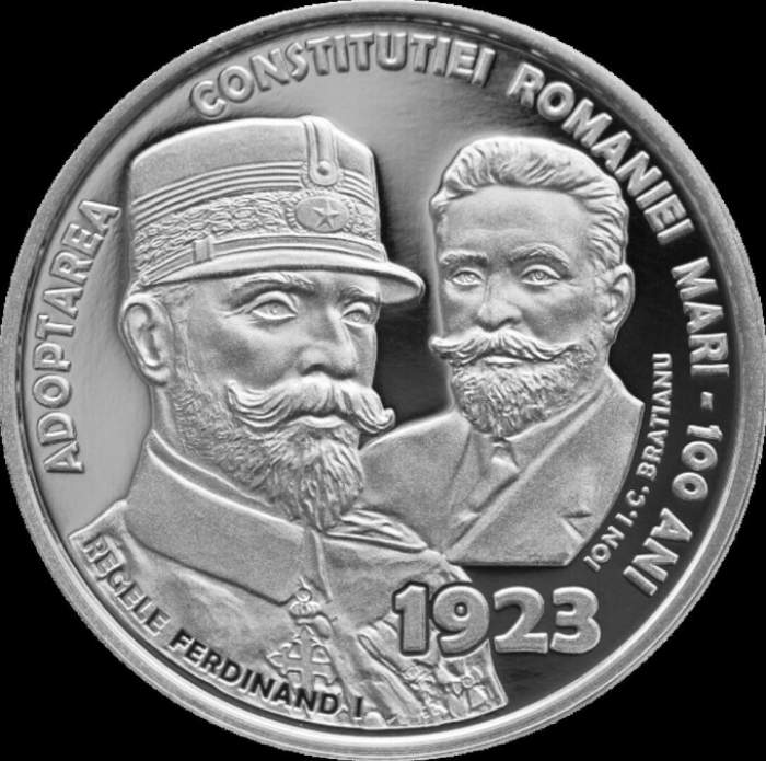 Banca Națională a României lansează două monede. Una este de aur, iar alta de argint / FOTO