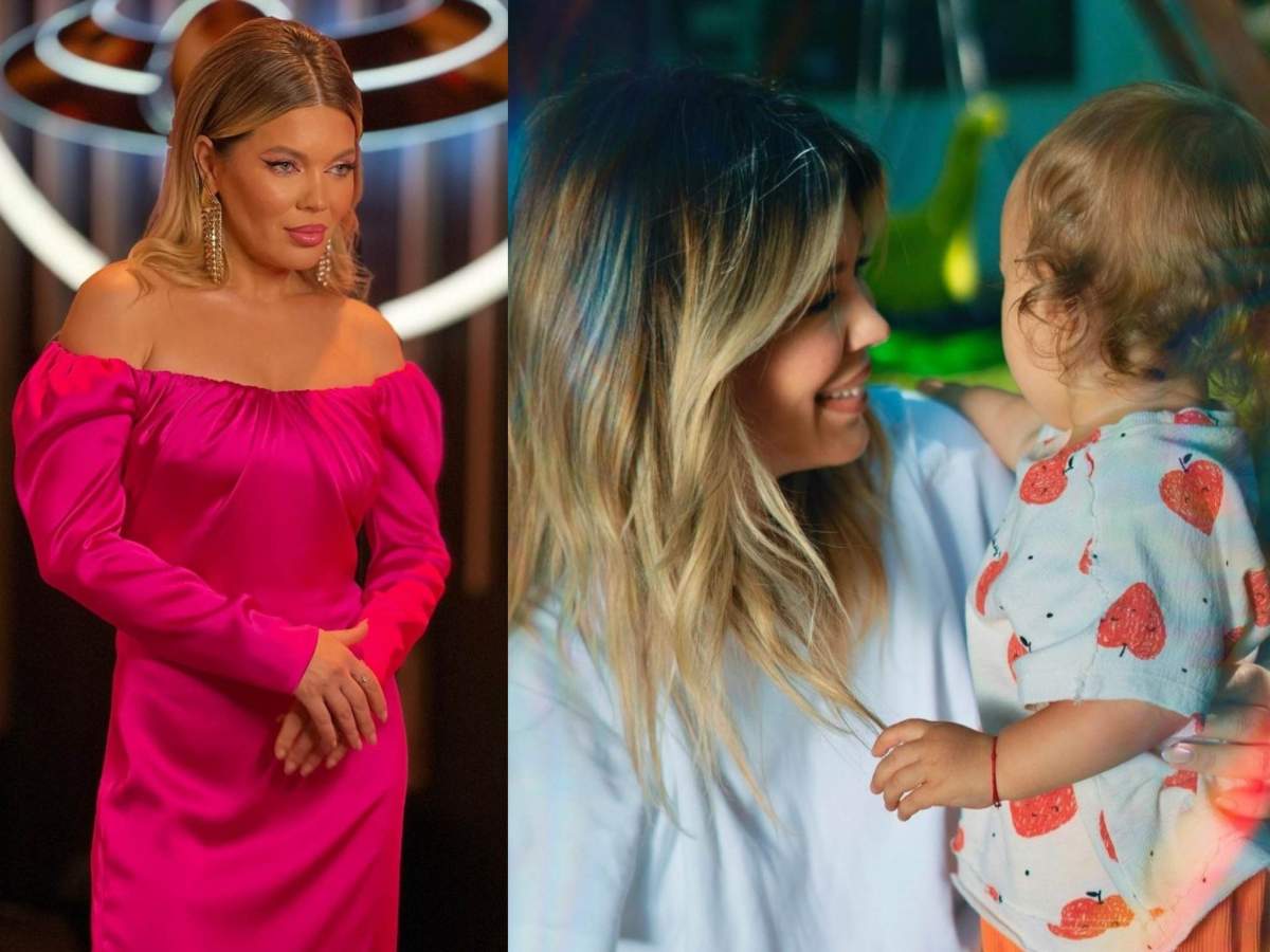 Gina Pistol își petrece mult timp cu fiica ei. Gina Pistol și fiica ei