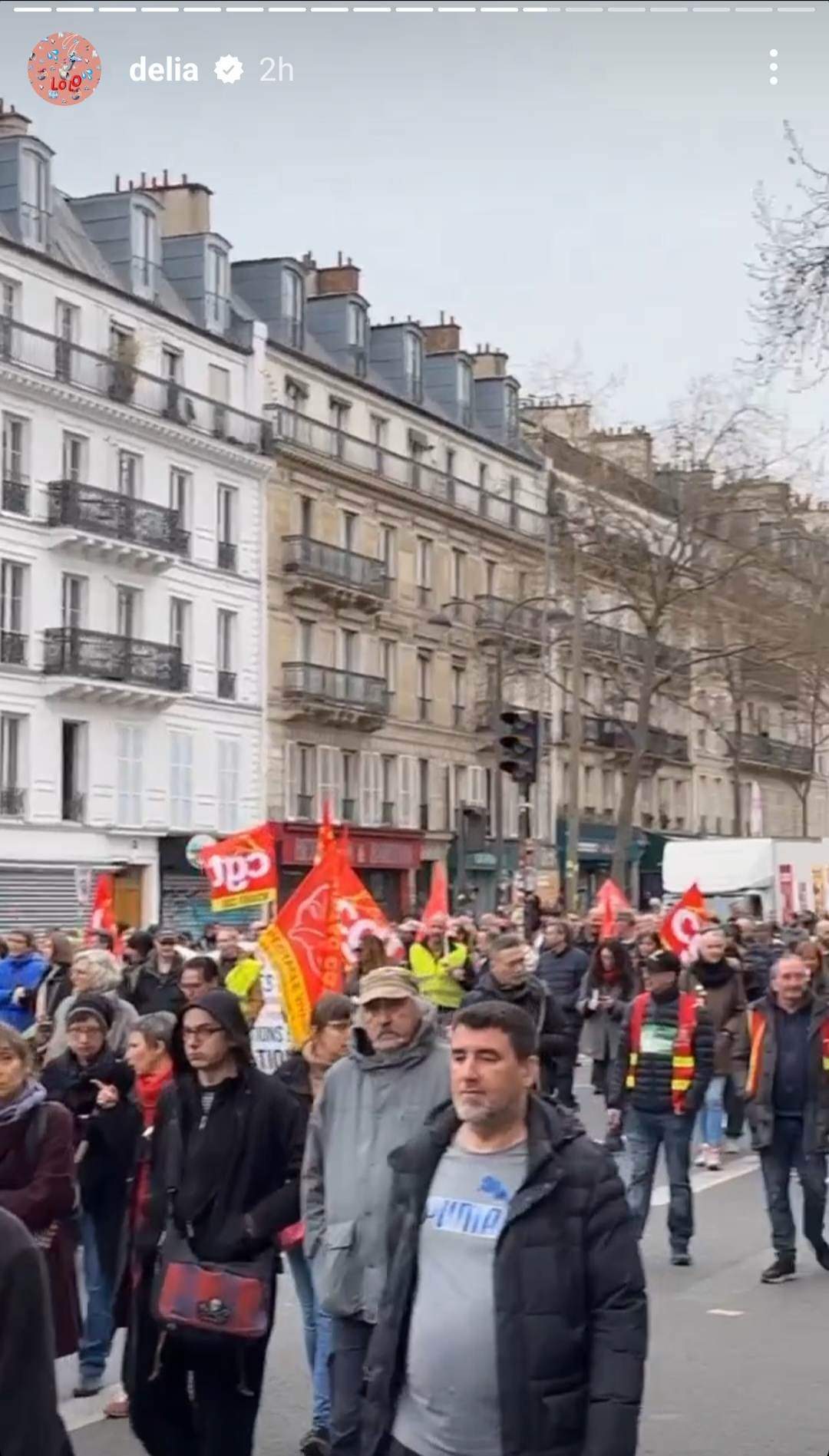 Delia Matache, prinsă de protestele din Paris. Ce imagini a postat artista pe rețelele de socializare / FOTO