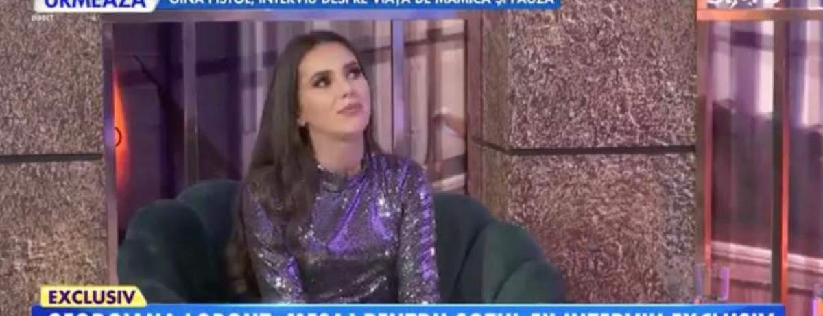 Georgiana Lobonț, mesaj pentru soțul ei, Rareș Ciciovan. Artista, interviu exclusiv la Antena Stars: ''Mă doare mult când îmi zice” / VIDEO