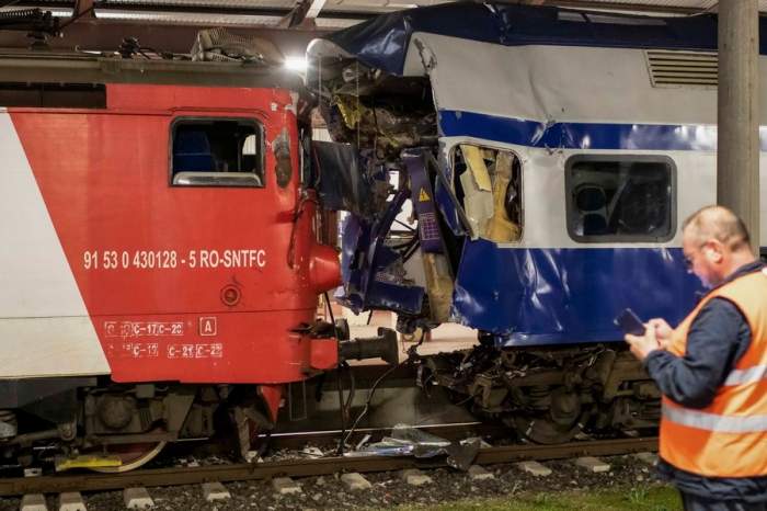 Locomotiva care a provocat accidentul din Galați