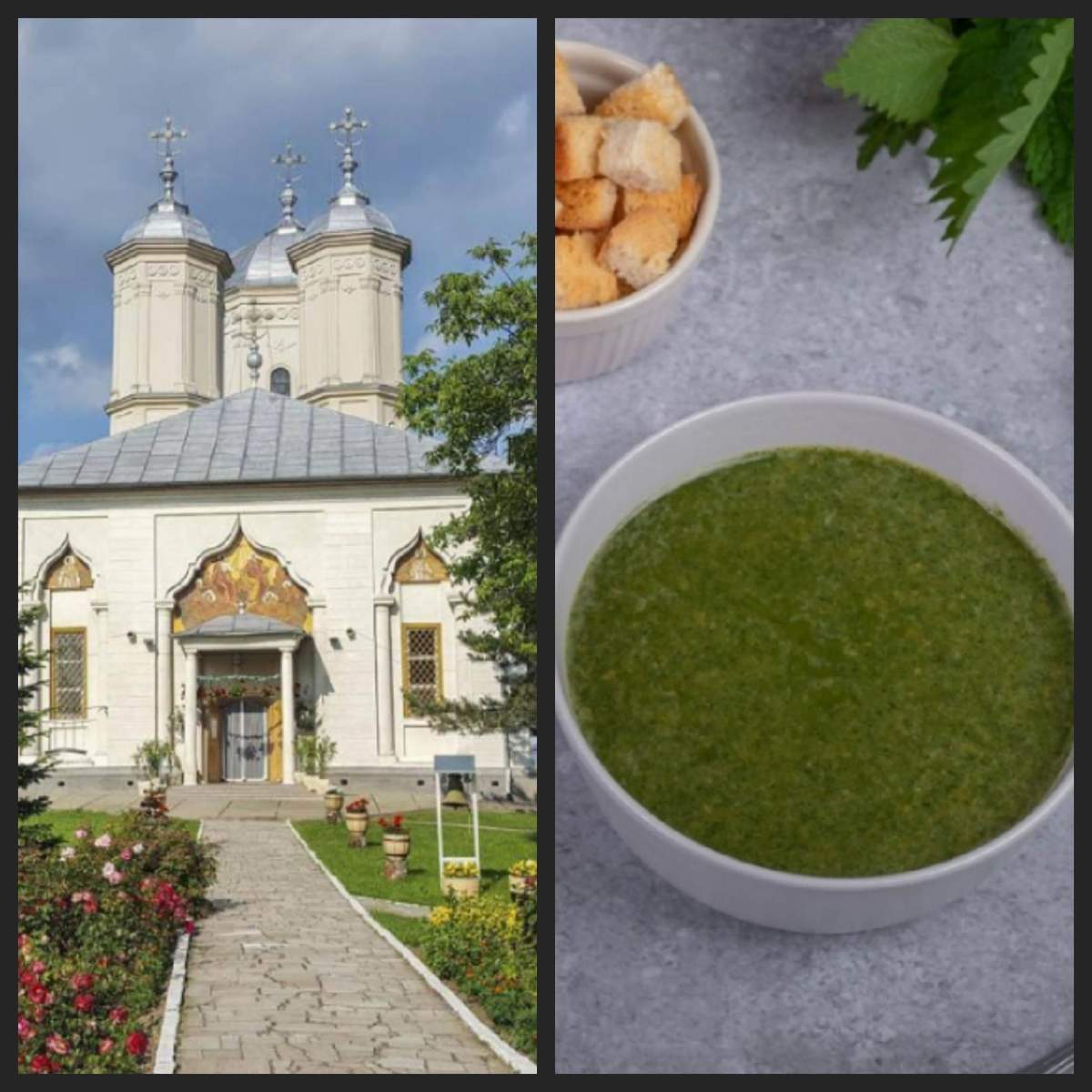 Rețetă de mâncare de urzici Mâncare de urzici pentru post