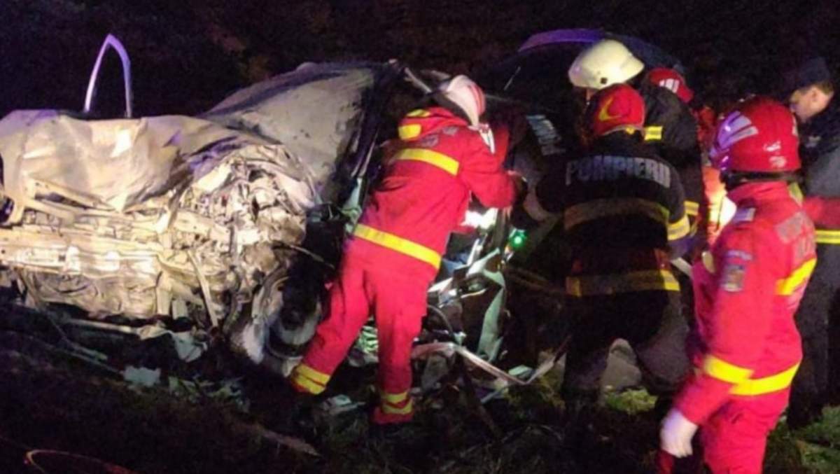 Accident deosebit de grav în Olt. Patru persoane și-au pierdut viața după ce două mașini s-au ciocnit