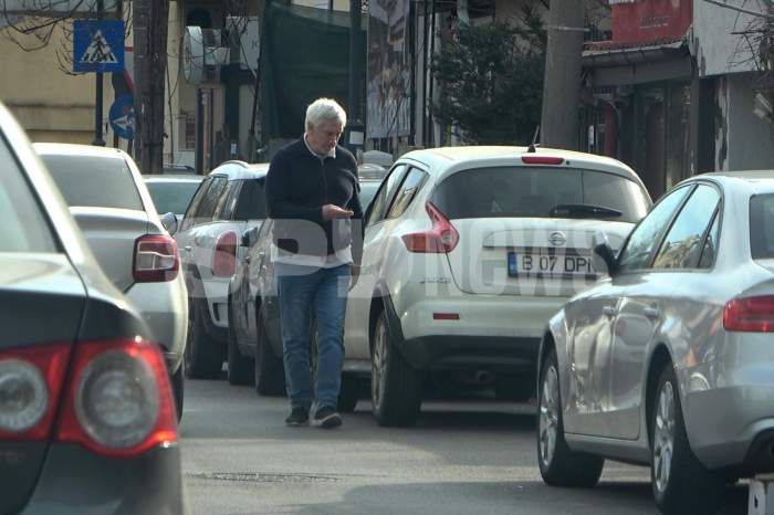 Dan Chișu, responsabil când vine vorba de sănătate. Actorul a fost surprins în ipostaze rare / PAPARAZZI