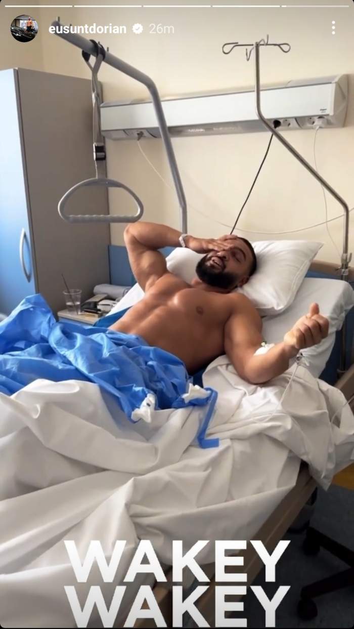 Dorian Popa, primele imagini după operația suferită la genunchi. Cum se simte artistul: „Mulțumesc pentru toată energia” / FOTO