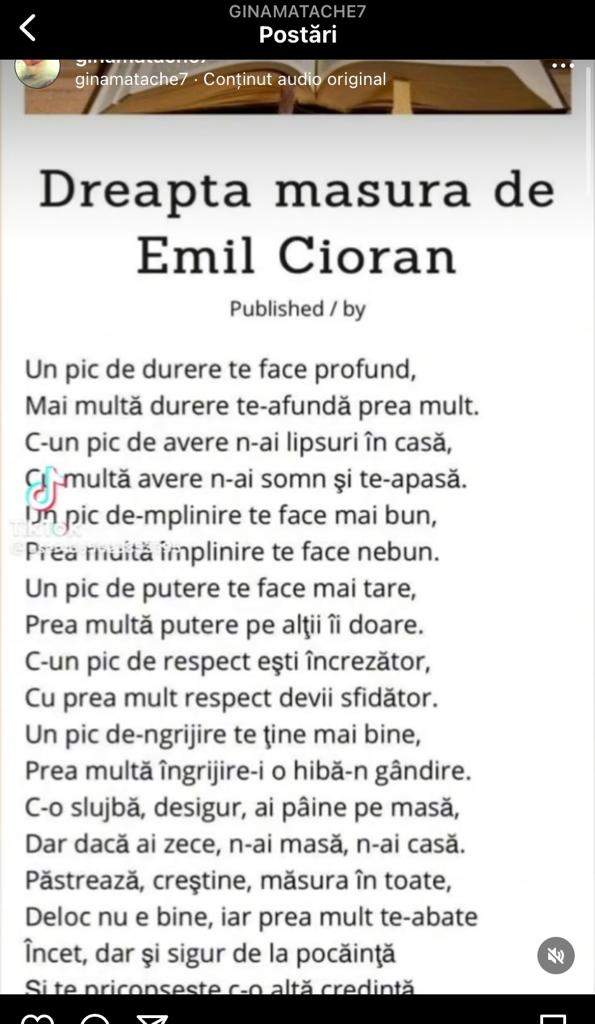 Gina Matache, poezie cu subînțeles pentru familia ei?! Ce mesaj a postat cântăreața: "Prea multă împlinire te face nebun”