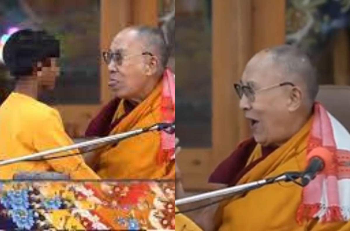 Dalai Lama își cere scuze după ce i-a cerut unui băiat să îi "sugă limba". Imaginile virale au șocat întreaga lume / VIDEO