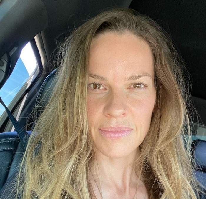 Hilary Swank naturală