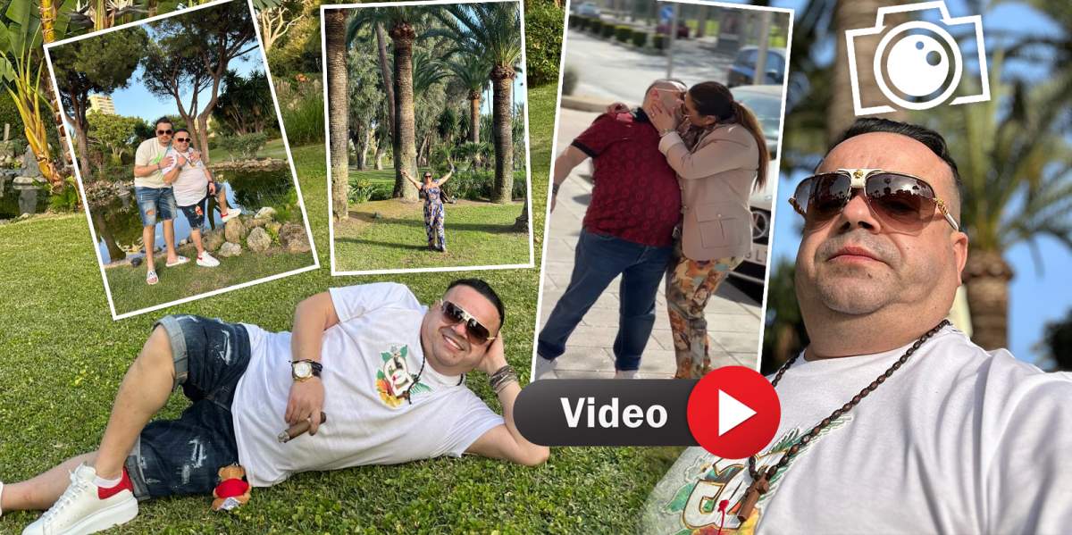 După ce ajuns la spital de urgență, Adrian Minune și-a luat soția și a plecat în lume! Unde și-a dus iubirea celebrul manelist / VIDEO