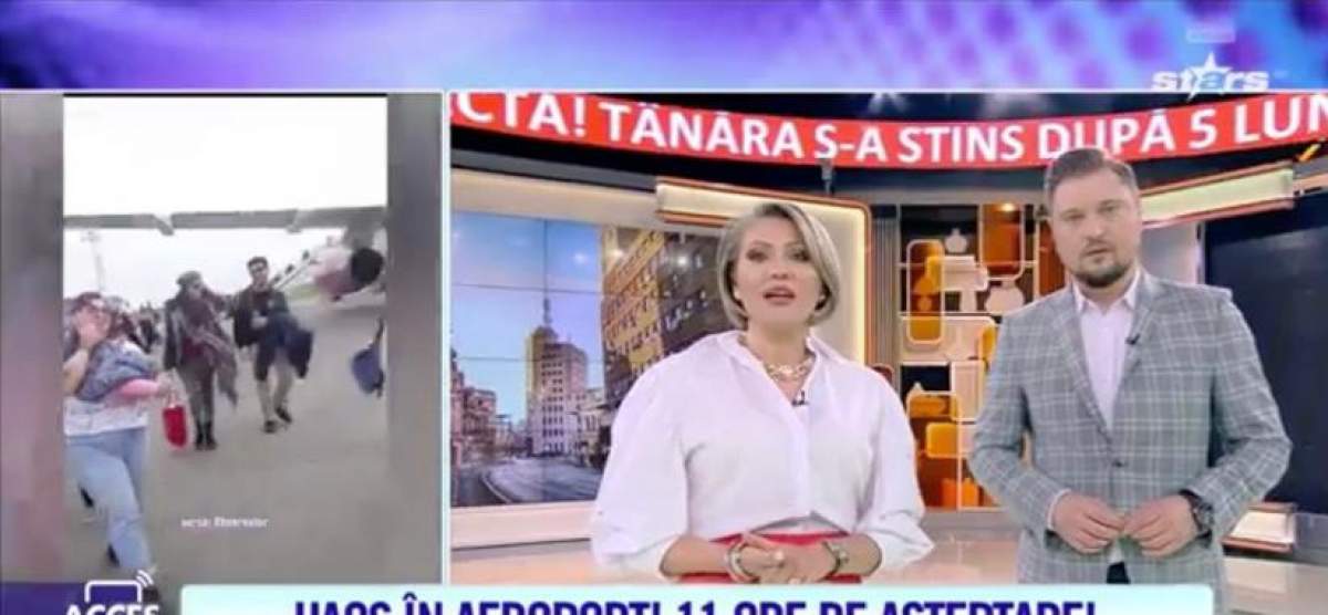 Mirela Vaida a așteptat 11 ore în aeroport! Prezentatoarea TV, revoltată din cauza unei companii aeriene: "Să fie umiliți…” / VIDEO