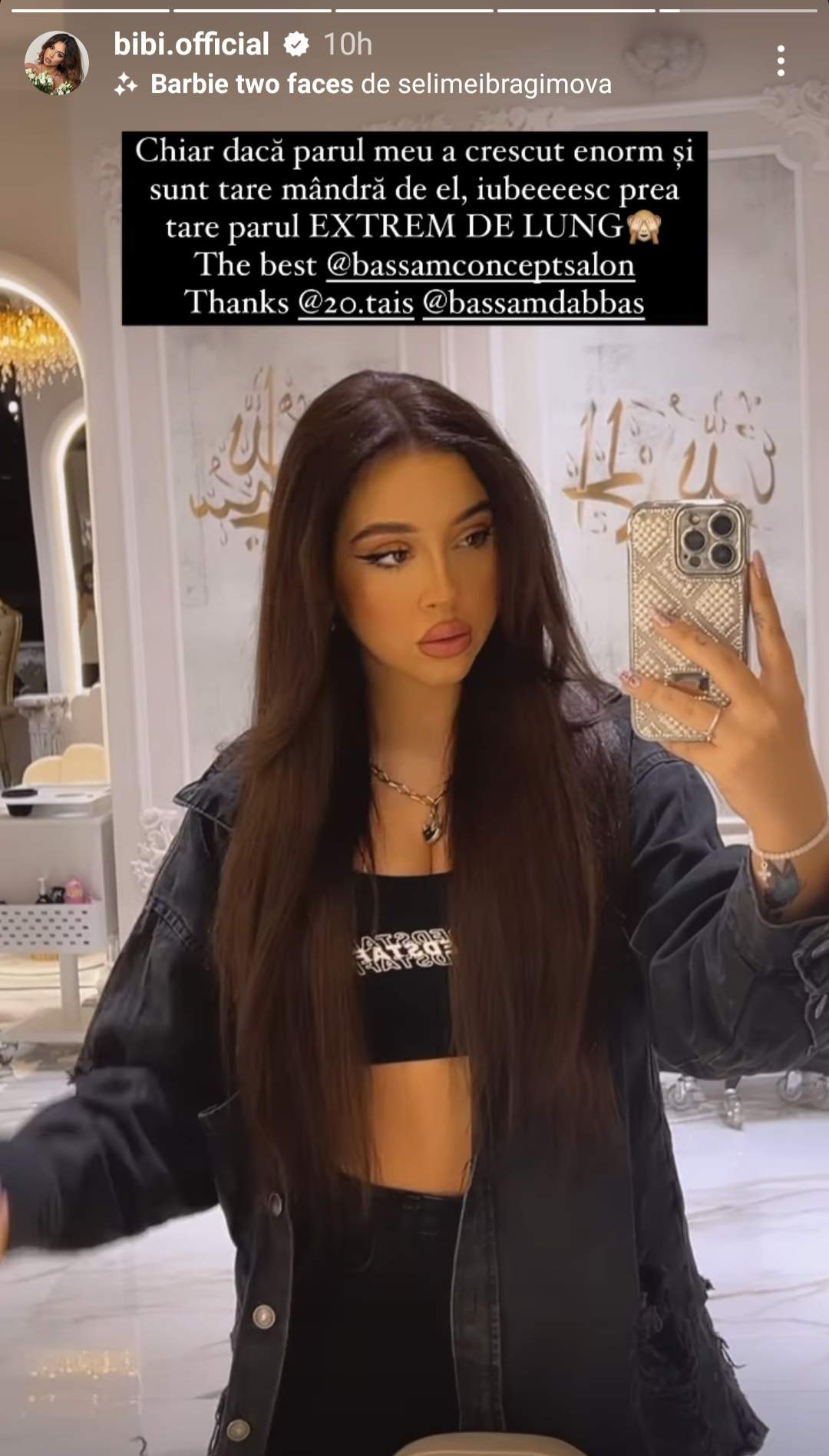 Bibi, schimbare de look. Cum arată artista, după ce s-a lăsat pe mâna hairstylist-ului / FOTO